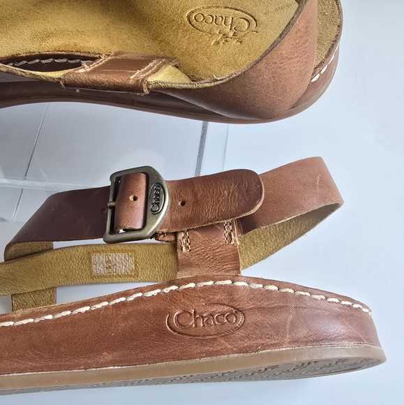 Chaco Wayfarer Sandals in OCHER Size 11 - Picture 9 of 11